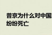 普京为什么对中国友好 俄罗斯能源寡头为何纷纷死亡