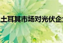 土耳其市场对光伏企业公司的吸引力着实不小