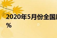 2020年5月份全国居民消费价格同比上涨2.4%