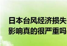 日本台风经济损失多少个亿 给日本带来哪些影响真的很严重吗