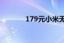 179元小米无线冰沙杯香不香