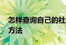 怎样查询自己的社保缴费记录 有三种使用的方法