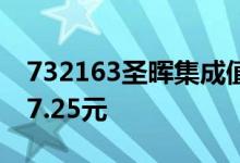 732163圣晖集成值得申购吗 新股发行价为27.25元