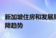 新加坡住房和发展局公寓的转售价格继续呈下降趋势