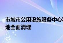 市城市公用设施服务中心积极组织对高林台河河道及两侧绿地全面清理