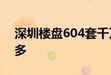 深圳楼盘604套千万豪宅一天卖光 有钱人真多