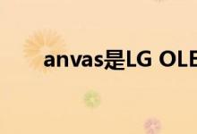 anvas是LG OLED电视的大喇叭支架