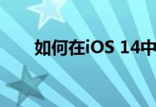 如何在iOS 14中获取Safari隐私报告