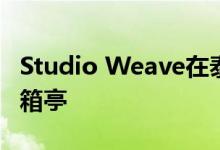 Studio Weave在泰晤士河旁边建造的多彩水箱亭