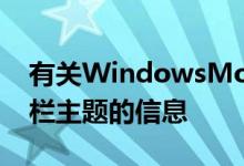 有关WindowsMobile设备的Android任务栏主题的信息