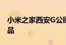 小米之家西安G公园店已经选择了460多种产品