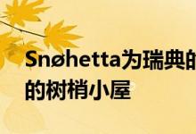 Snøhetta为瑞典的Treehotel增添了观星网的树梢小屋