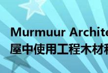 Murmuur Architecten在比利时乡村的度假屋中使用工程木材和瓷砖