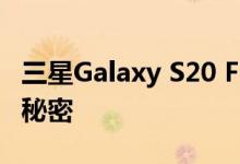 三星Galaxy S20 FE：了解新智能手机的所有秘密