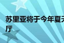 苏里亚将于今年夏天开设第三家奢侈品贸易展厅