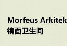 Morfeus Arkitekter在挪威海岸线上完成了镜面卫生间