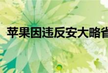 苹果因违反安大略省残障人士法案而被起诉