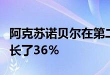 阿克苏诺贝尔在第二季调整后的营业收入中增长了36％