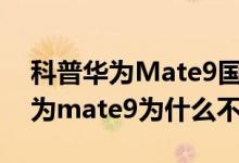 科普华为Mate9国行各版本有什么区别及华为mate9为什么不卡顿