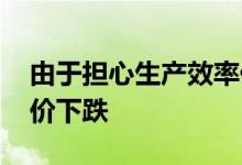 由于担心生产效率低下和需求低迷 特斯拉股价下跌