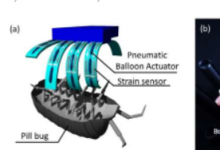 一种软机器人微指可通过触觉感应与昆虫互动