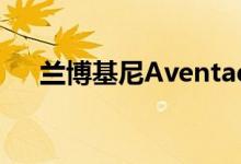 兰博基尼Aventador S在马来西亚推出