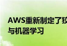 AWS重新制定了狡猾的计划以使开发人员参与机器学习