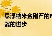 悬浮纳米金刚石的电子旋转控制可以带来传感器的进步