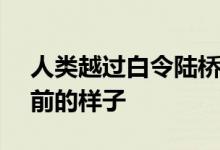 人类越过白令陆桥到美洲人民这是18000年前的样子