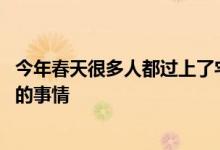 今年春天很多人都过上了宅生活 网购成为一些人每天都要做的事情