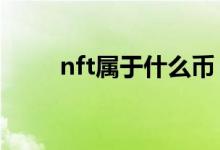 nft属于什么币（NFT属于什么币）