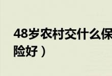 48岁农村交什么保险好（48岁女人买什么保险好）