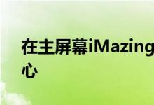 在主屏幕iMazing单击消息从左边侧栏或中心