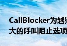 CallBlocker为越狱的iPhone带来了功能强大的呼叫阻止选项