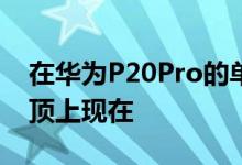 在华为P20Pro的单独坐在一个得分109排名顶上现在