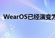 WearOS已经演变为为其创建专用应用程序