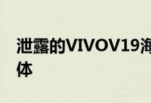 泄露的VIVOV19海报暗示了新的双重自拍变体