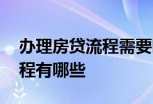 办理房贷流程需要哪些资料 办理房贷全部流程有哪些