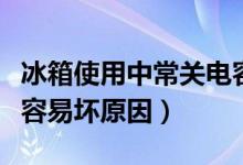 冰箱使用中常关电容易坏（冰箱使用中常关电容易坏原因）