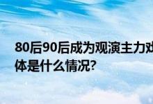 80后90后成为观演主力戏曲观众年轻化剧场呈现新生态 具体是什么情况?