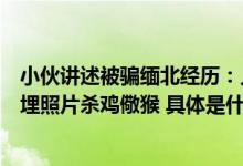 小伙讲述被骗缅北经历：人都被打得不成样子电诈公司拍活埋照片杀鸡儆猴 具体是什么情况?