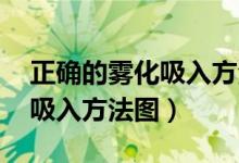 正确的雾化吸入方法图 宣传画（正确的雾化吸入方法图）