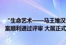 “生命艺术——马王堆汉代文化沉浸式多媒体大展”策展方案顺利通过评审 大展正式启动全球IP招标 具体是什么情况?