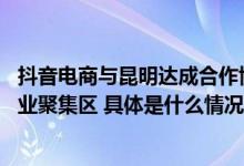 抖音电商与昆明达成合作协议 助力当地打造鲜花直播电商产业聚集区 具体是什么情况?