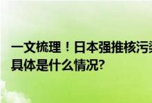 一文梳理！日本强推核污染水排海事件始末海鲜还能吃吗？ 具体是什么情况?