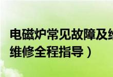 电磁炉常见故障及维修技巧视频（电磁炉故障维修全程指导）