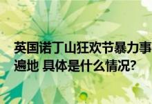 英国诺丁山狂欢节暴力事件再起 约75名警察遇袭 现场垃圾遍地 具体是什么情况?