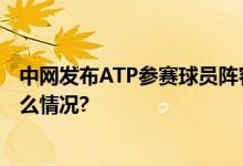 中网发布ATP参赛球员阵容：世界前10中9位出战 具体是什么情况?