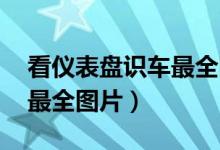 看仪表盘识车最全图片 新闻（看仪表盘识车最全图片）