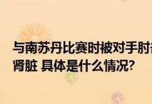 与南苏丹比赛时被对手肘击塞尔维亚球员西马尼奇失去一颗肾脏 具体是什么情况?